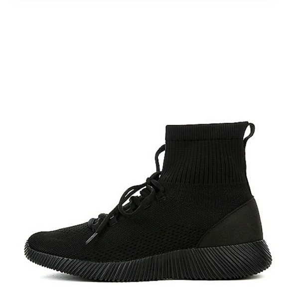 Shiekh Shoes - Black sock sneakers NWT